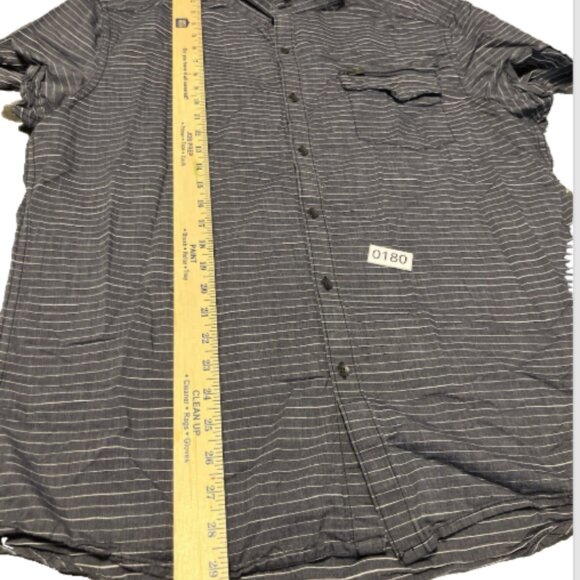 Reaction Kenneth Cole Cotton XL Short Sleeve Button Down Collared Shirt w/pocket - Picture 14 of 14